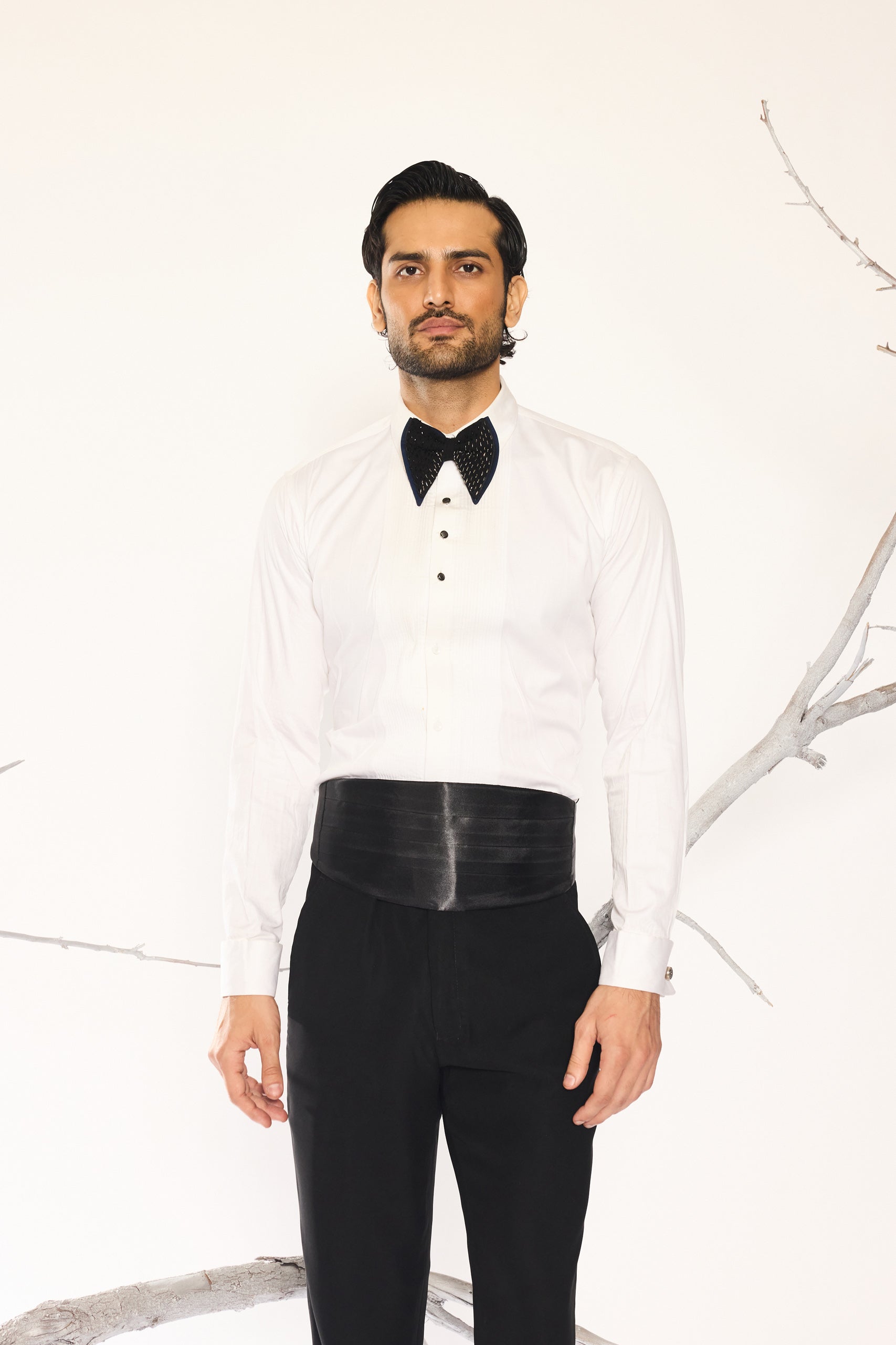 White Pintux shirt