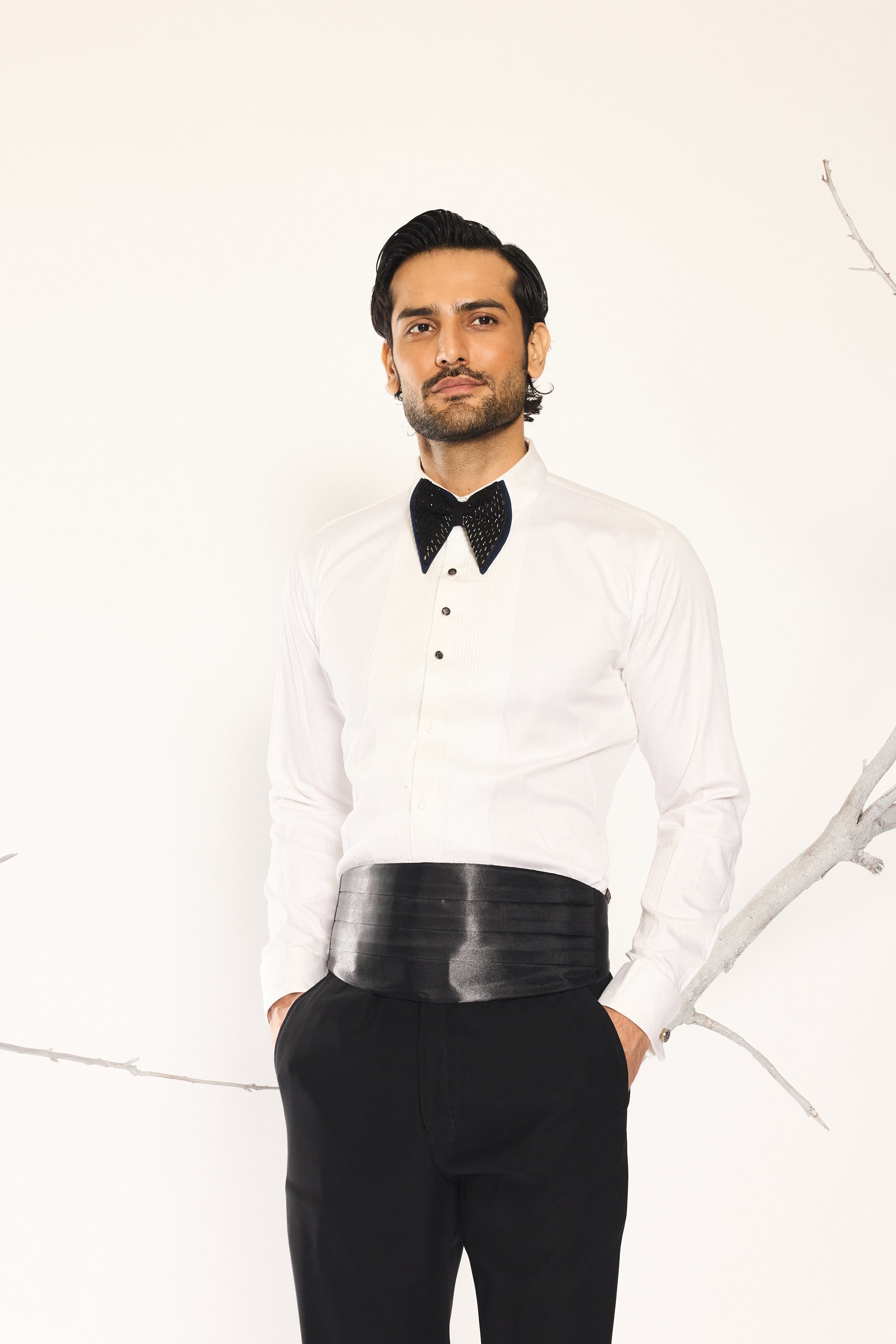 White Pintux shirt