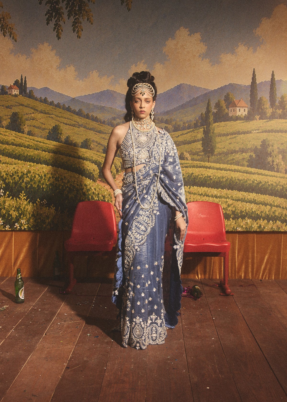 Bijli Chandni Saree