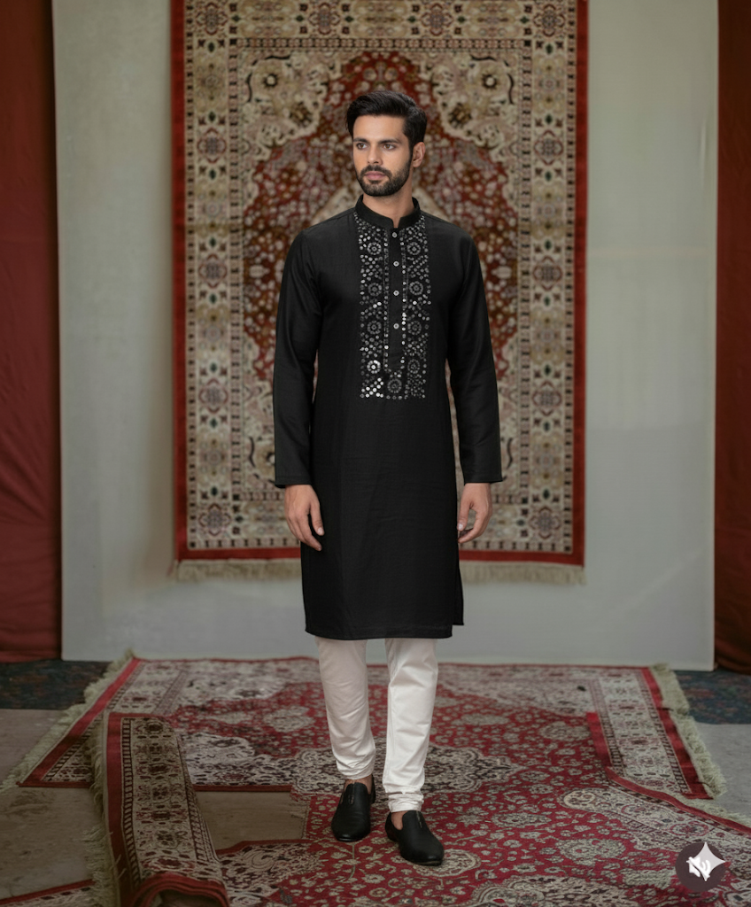 KIAN KURTA (Black)
