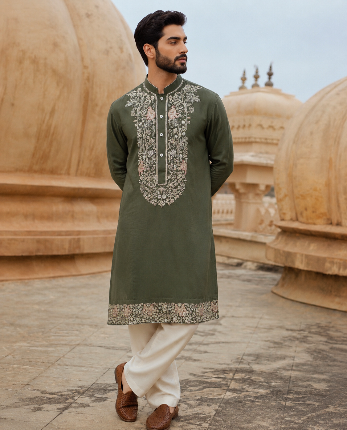 The Shikargah Kurta Set