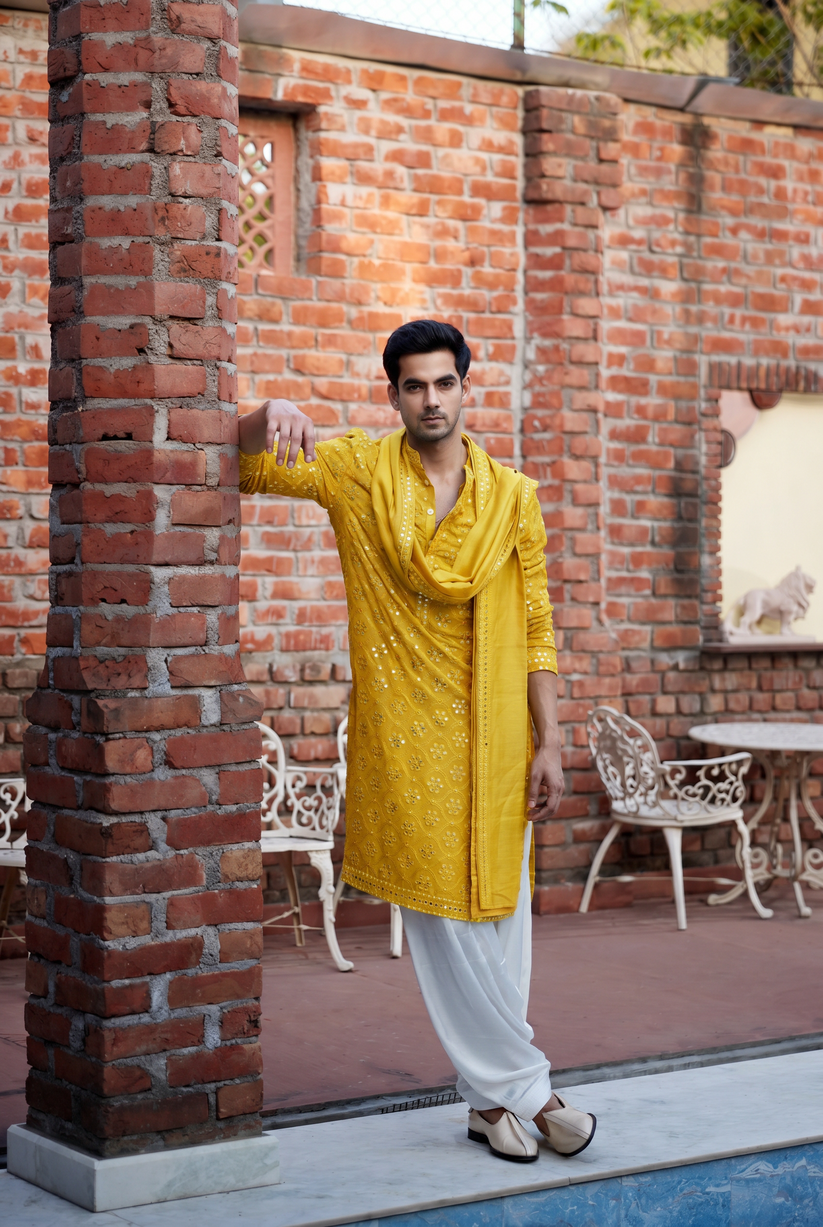 RANBIR KURTA - HALDI YELLOW