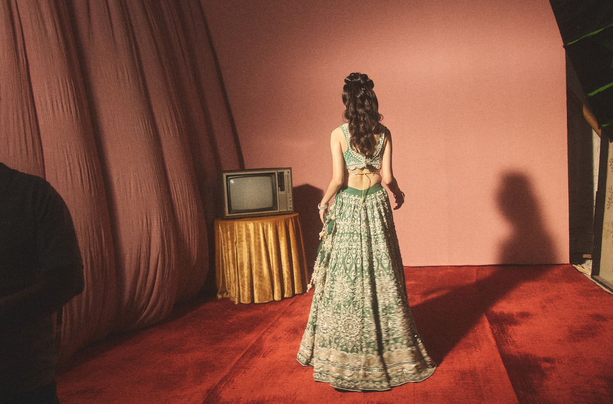 Paan Mehfil Lehenga