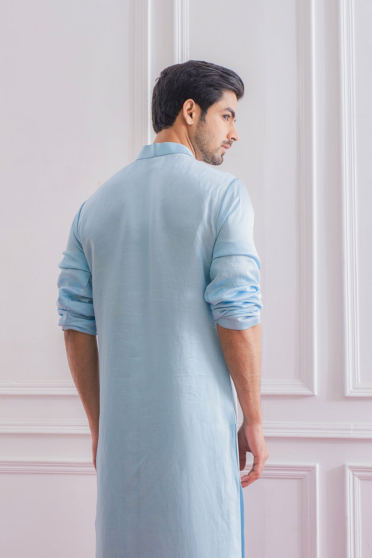 Blue Bandi Set for Men by Ankit V Kapoor - Mirpur Bandi Set