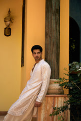 YASIR KURTA (CHAMPAGNE GOLD)