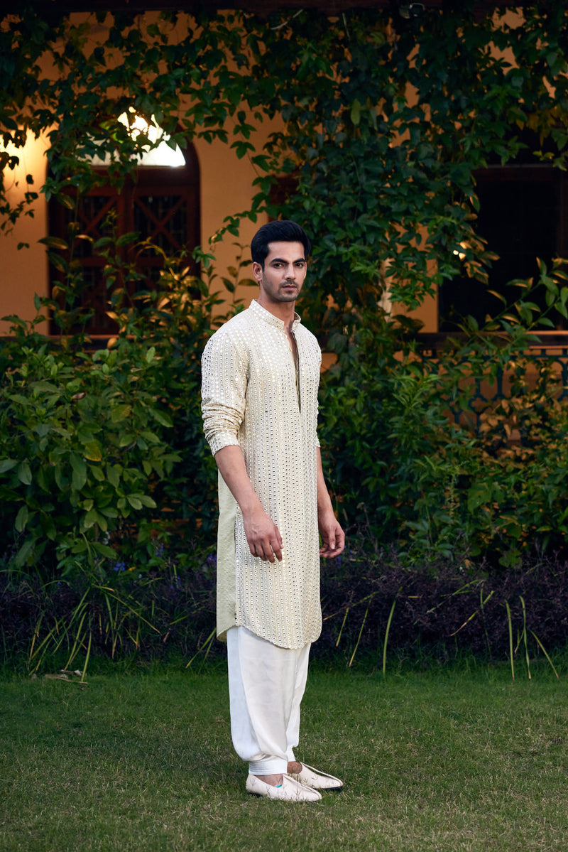 YASIR KURTA (MINT GREEN)