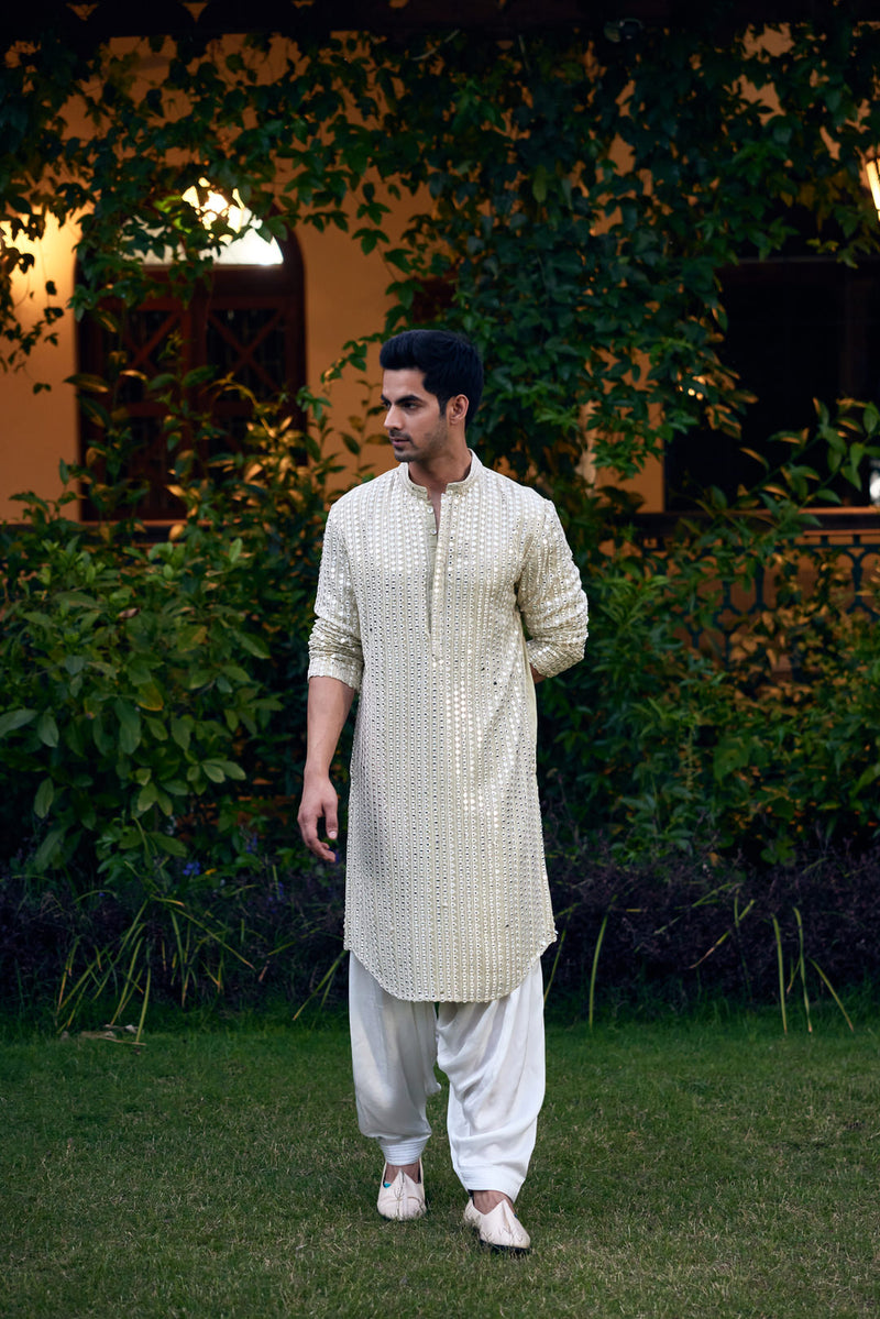 YASIR KURTA (MINT GREEN)