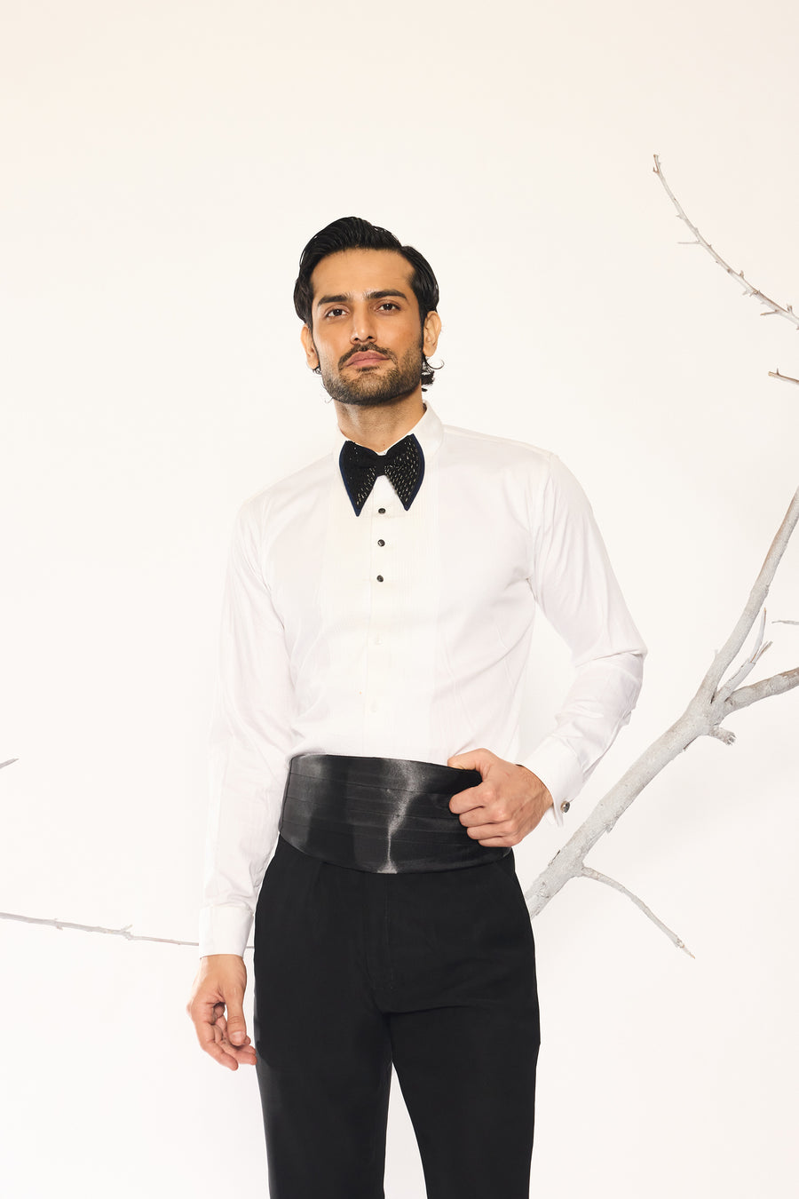 White Pintux shirt