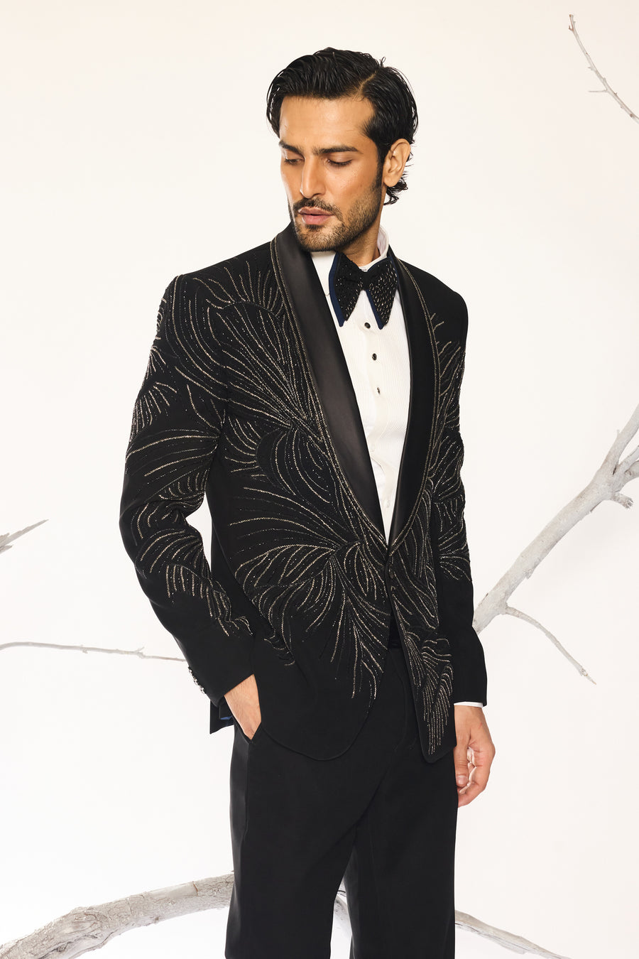 Noir Bloom Tuxedo