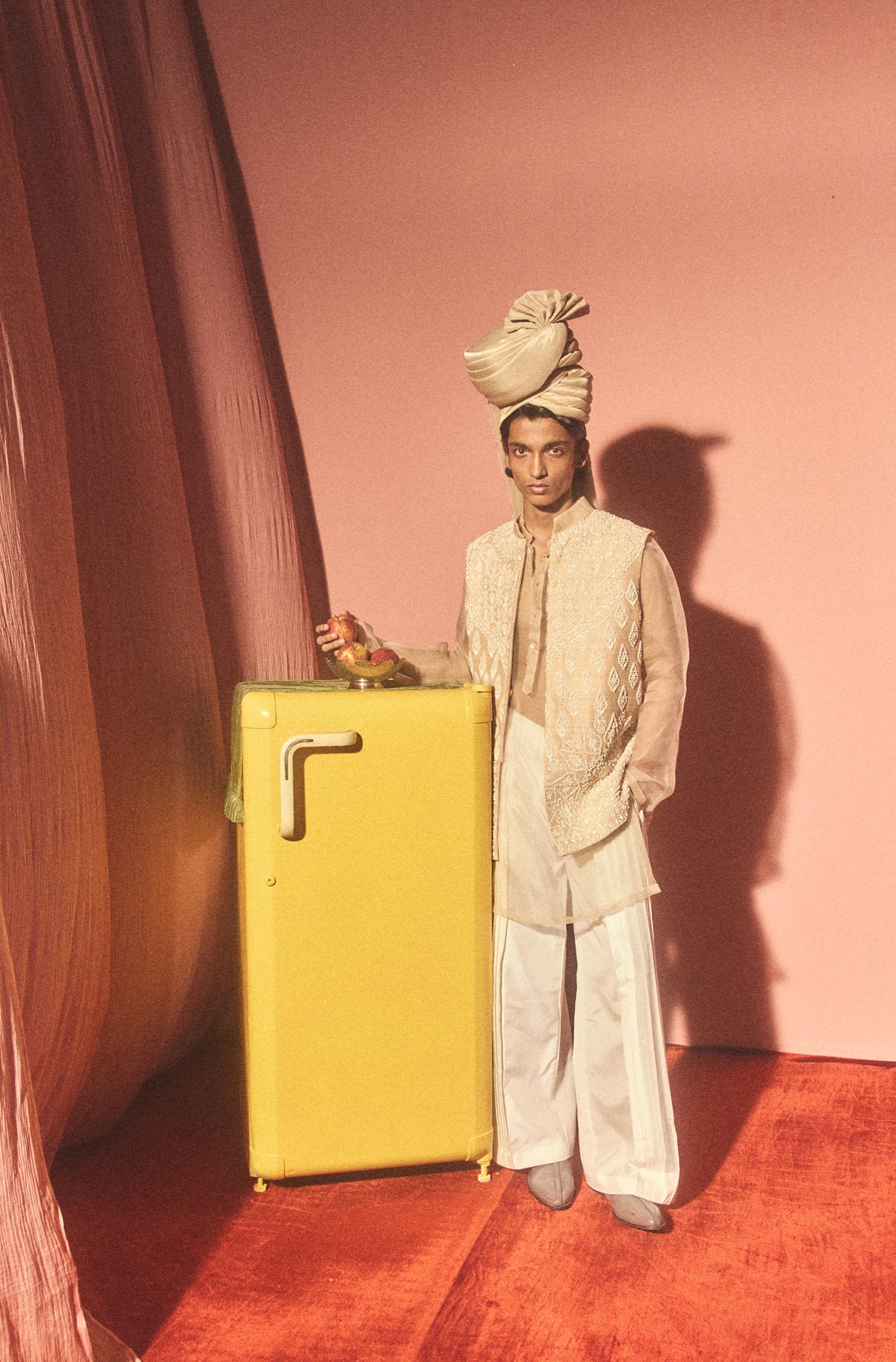 Beige Shehzada Bandi