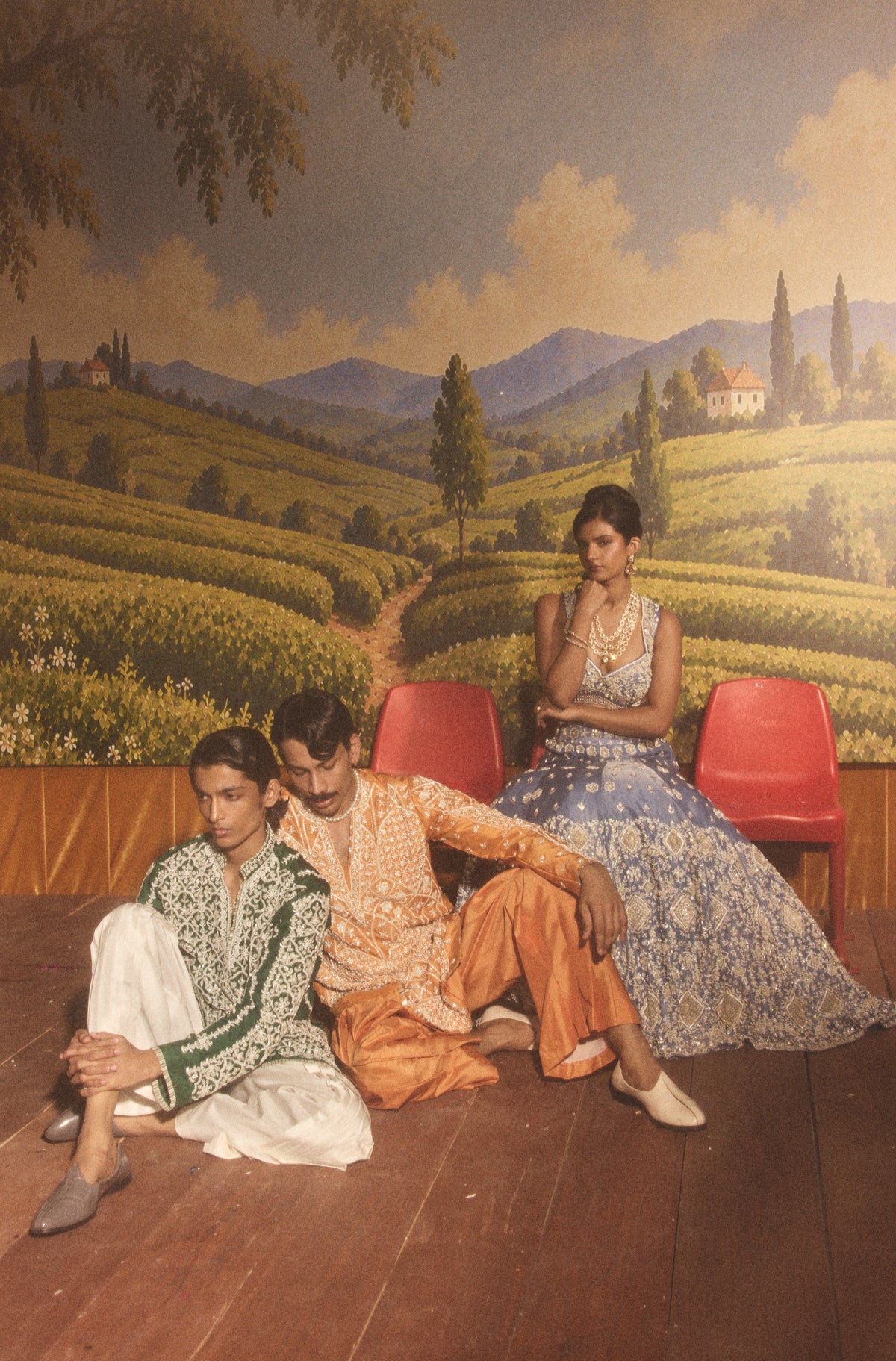 Bijli Bahaar Lehenga