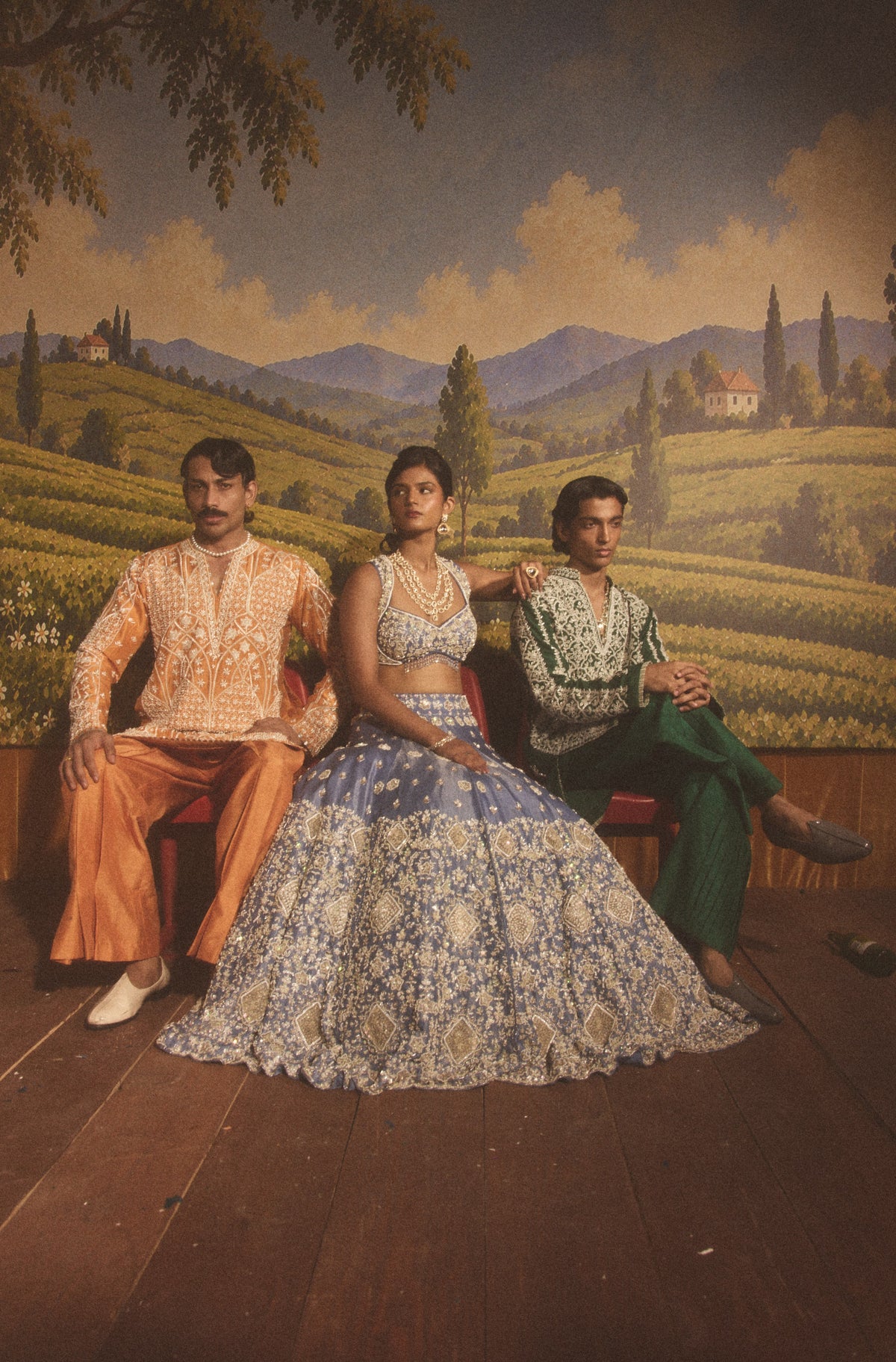 Bijli Bahaar Lehenga