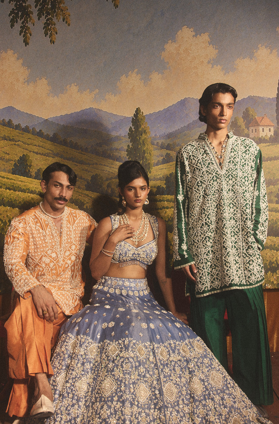 Bijli Bahaar Lehenga