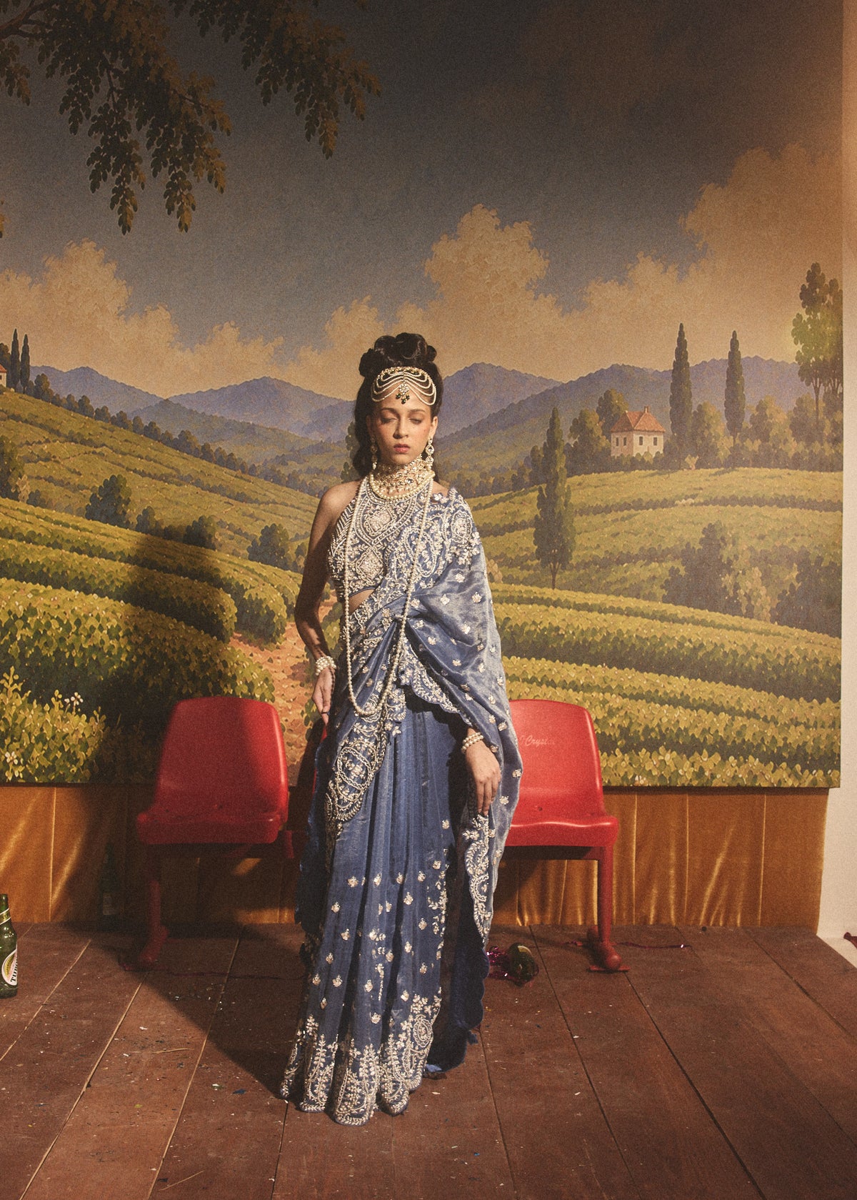 Bijli Chandni Saree