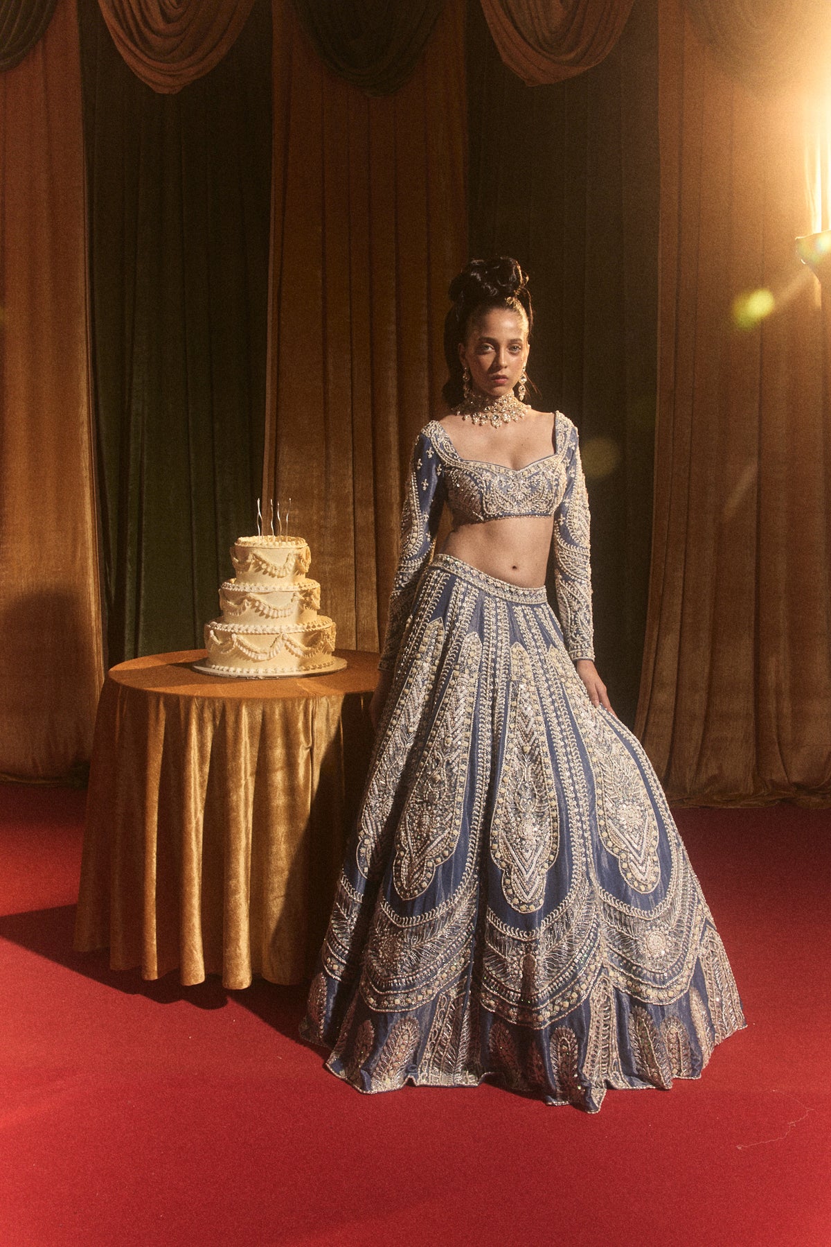Bijli Sitara Lehenga