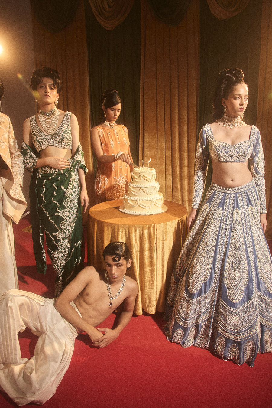 Bijli Sitara Lehenga