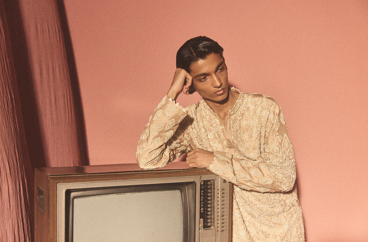 Champagne Suroor Kurta