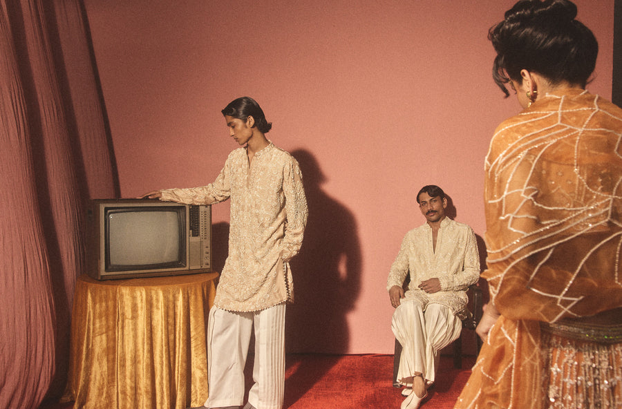 Ivory Sukoon Kurta