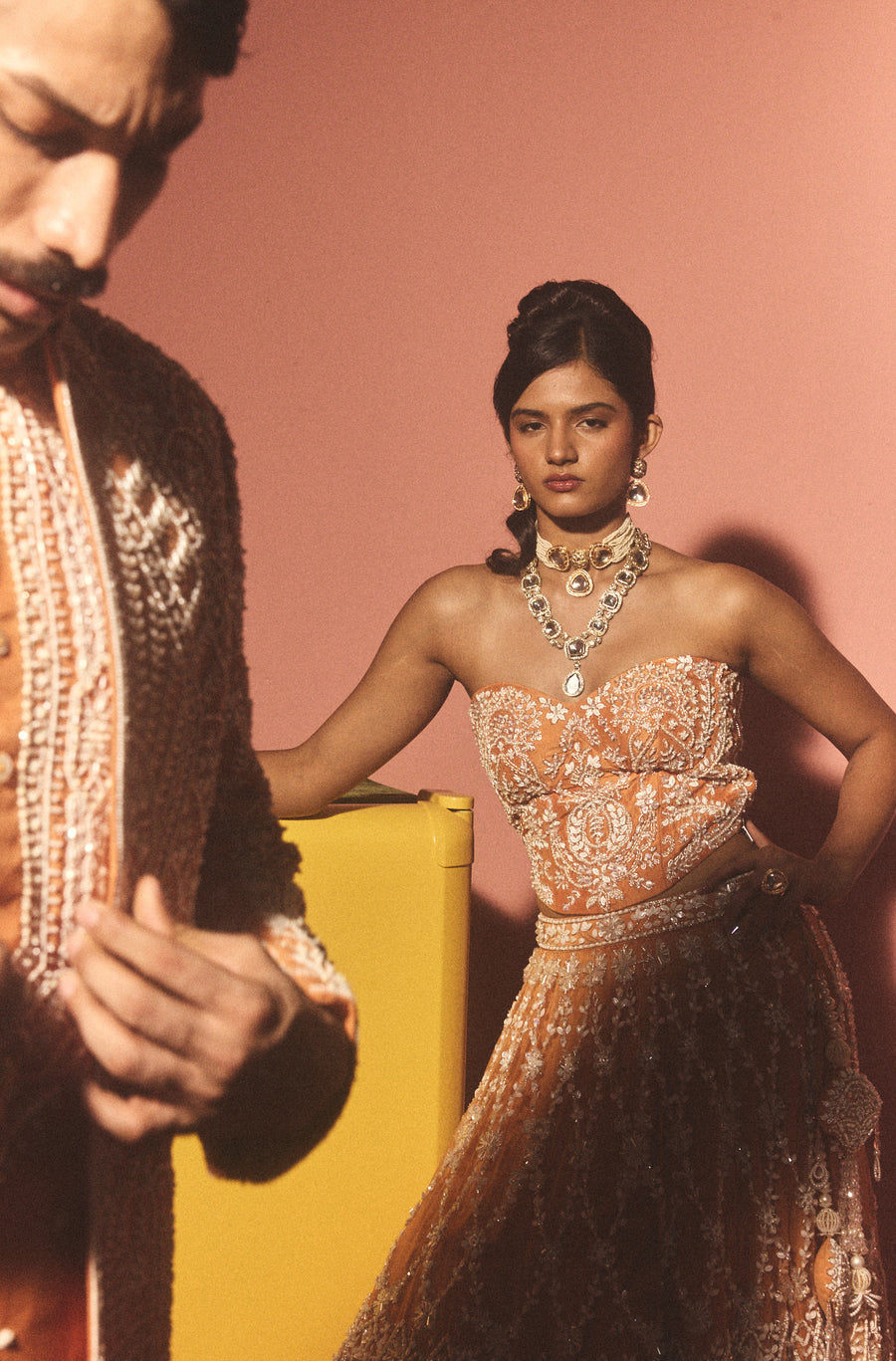 Kesari Rangmahal Lehenga