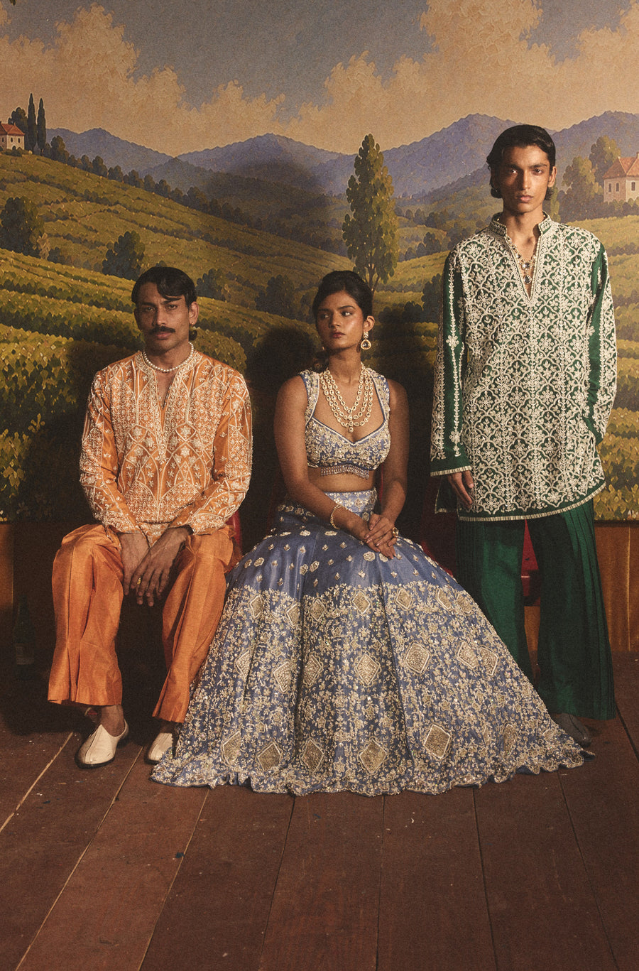 Bijli Bahaar Lehenga