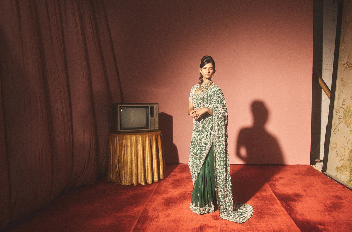 Paan Maharani Saree
