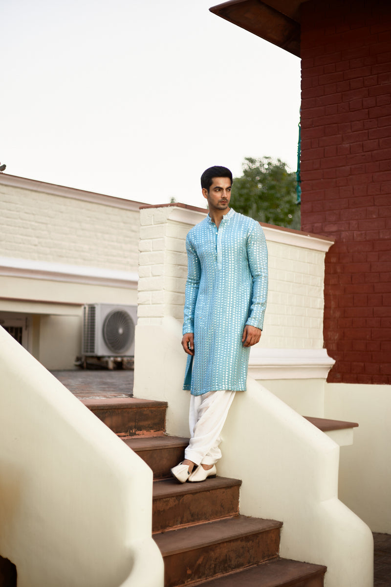 YASIR KURTA (SKY BLUE)