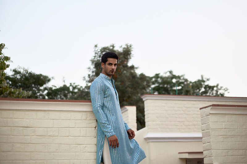 YASIR KURTA (SKY BLUE)