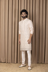 SAJID KURTA (DUSTY ROSE)