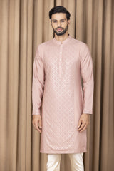 RANJHA KURTA (CARNATION)