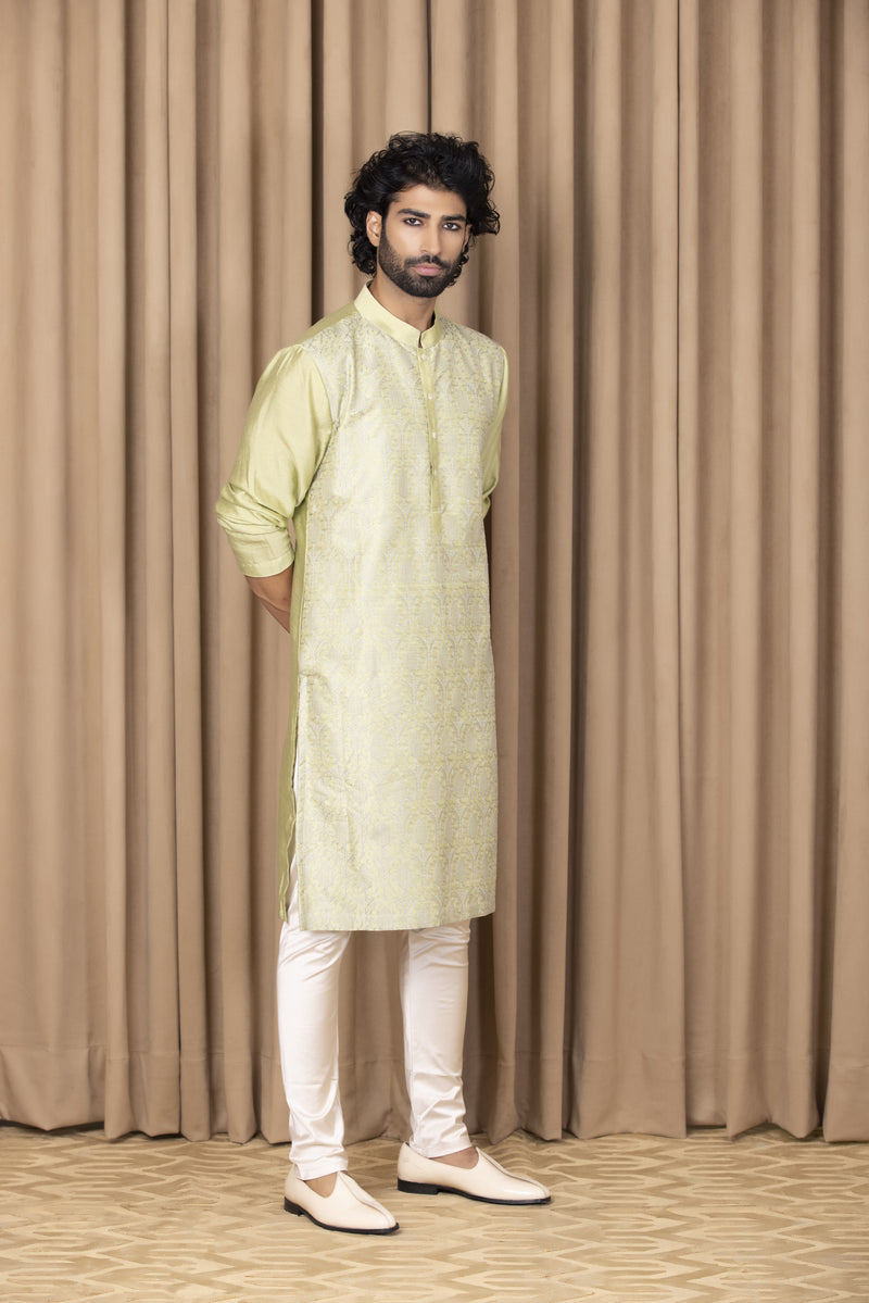 FAHAD KURTA (MINT GREEN)