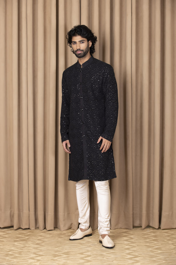 UMAIR KURTA (BLACK)