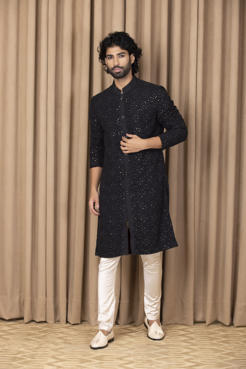 UMAIR KURTA (BLACK)