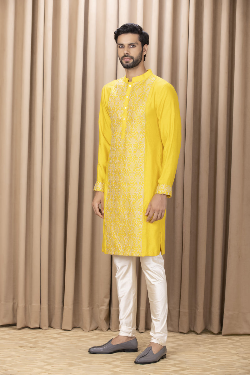 FAHAD KURTA (MUSTARD)