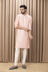 FAHAD KURTA (PEACH)