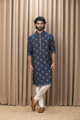 NOOR KURTA (NAVY)