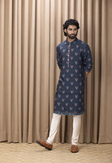 NOOR KURTA (NAVY)