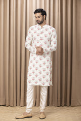 NOOR KURTA (IVORY)