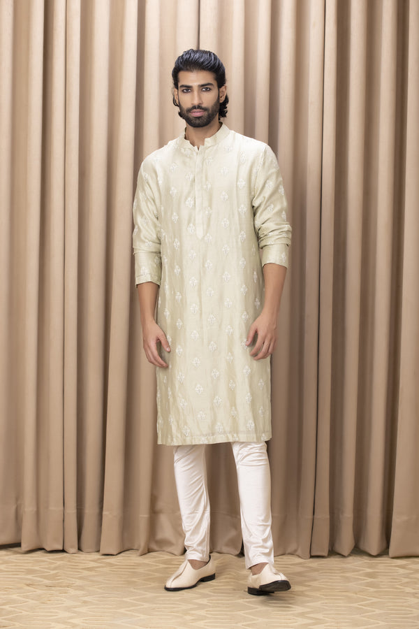 JUNAID KURTA (MINT GREEN)