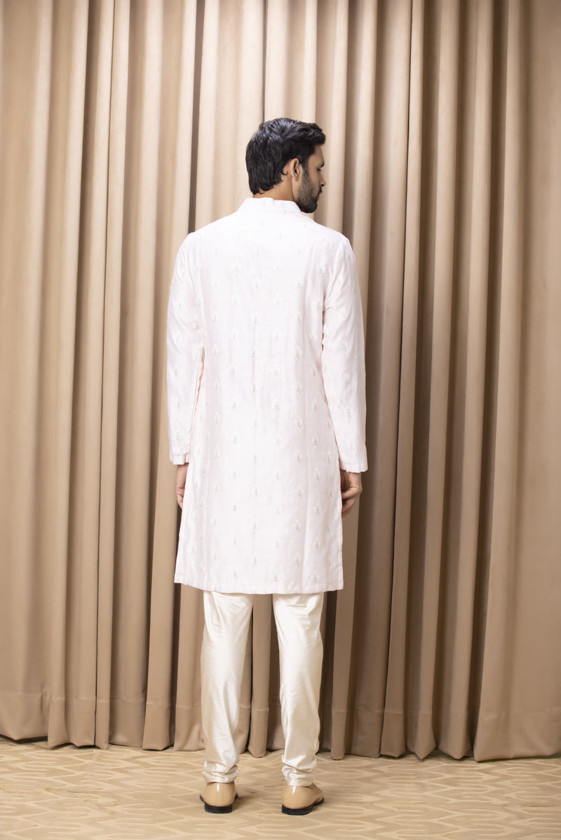 JUNAID KURTA (SOFT PINK)