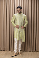 FAHAD BANDI SET (MINT GREEN)