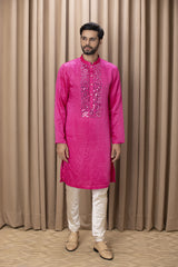 KIAN KURTA (HOT PINK)