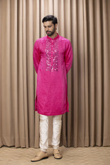 KIAN KURTA (HOT PINK)