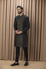 RANJHA KURTA (OLIVE GREEN)