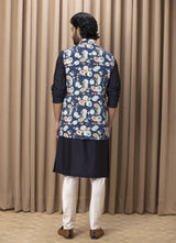 KAMAL BANDI SET (NAVY)