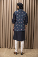 NOOR BANDI SET (NAVY)