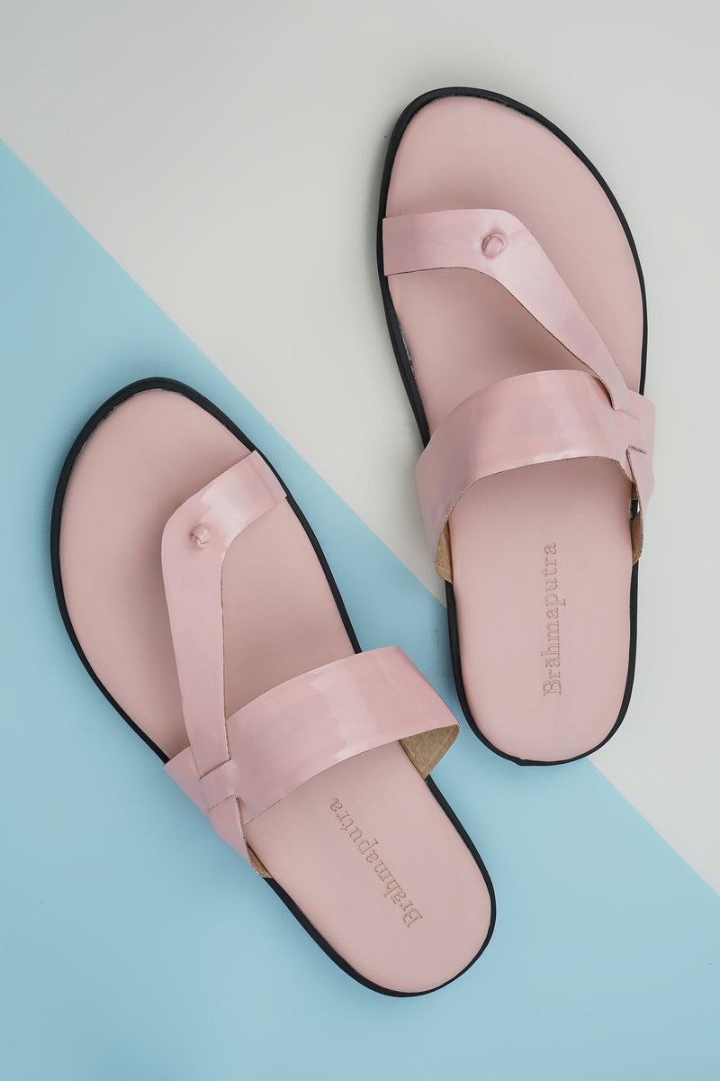 Pink Patent Chief Slippers