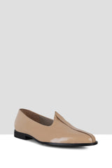 Beige Patent Mojris