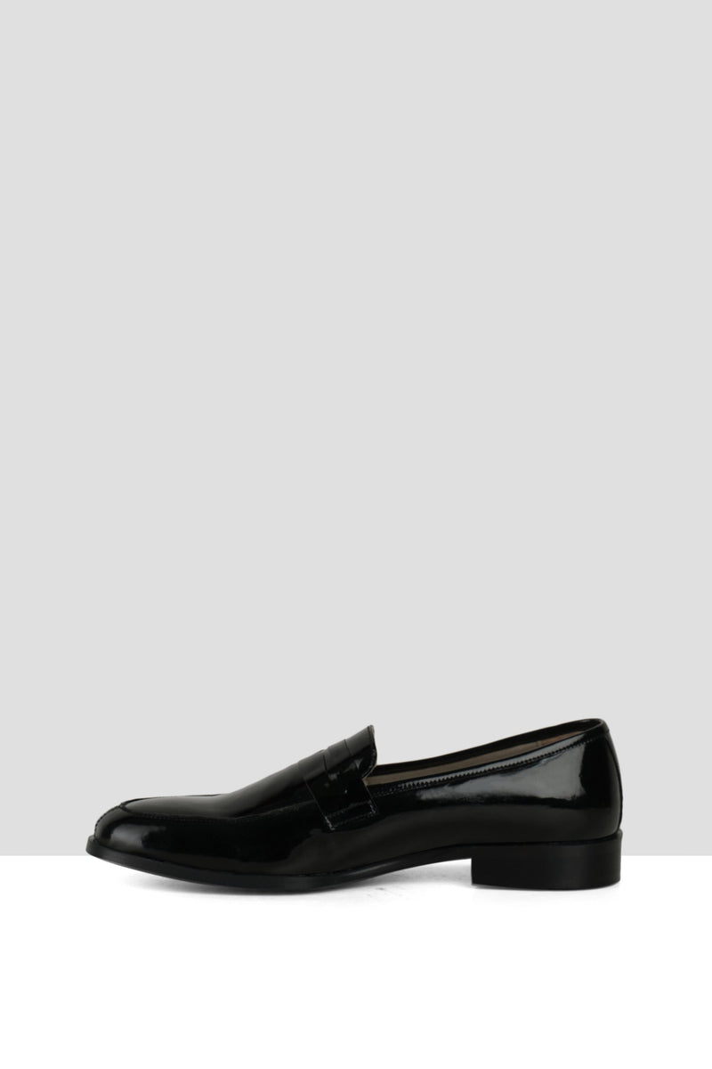 Black Patent Penny Loafers