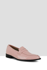 Pink Patent Penny Loafers