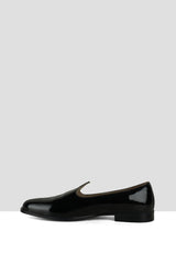 Black Patent Mojris